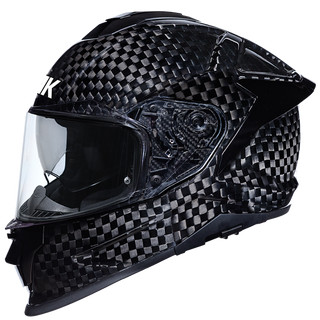 SMK Titan Carbon (GLCA200) Helmet - Black
