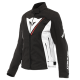 Dainese Veloce Lady D-Dry Jacket - Black/White/Lava-Red