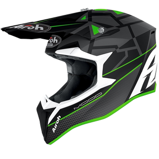 Airoh Wraap Mood Helmet - Green Matt