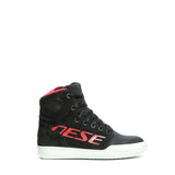 Dainese York Lady D-Wp Shoes - Dark-Carbon/Red
