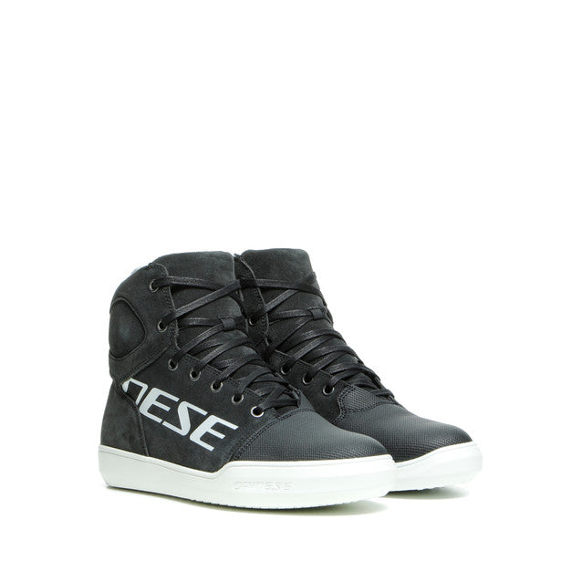 Dainese York Lady D-Wp Shoes - Dark-Carbon/White