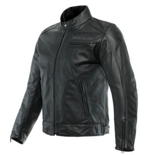 Dainese Zaurax Leather Jacket - Black